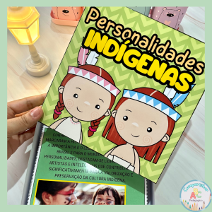 **História na Caixa: Personalidades Indígenas – Educação Infantil e Ensino Fundamental** A História na Caixa: Personalidades Indígenas é um recurso pedagógico desenvolvido para trabalhar a cultura indígena brasileira com crianças da Educação Infantil e do Ensino Fundamental de forma lúdica, educativa e significativa. O material apresenta textos sobre personalidades indígenas importantes para a história e cultura do Brasil. A proposta valoriza os povos originários e contribui para o conhecimento sobre suas contribuições para a sociedade brasileira. As atividades estimulam leitura, reflexão, oralidade e respeito à diversidade cultural. O recurso também favorece discussões sobre igualdade, ancestralidade e valorização das diferentes culturas presentes no país. Ideal para projetos sobre cultura indígena, diversidade cultural e povos originários. Benefícios da proposta: • Promove valorização da cultura indígena; • Desenvolve respeito à diversidade cultural; • Amplia o conhecimento sobre a história do Brasil; • Incentiva reflexões sobre igualdade e respeito; • Estimula leitura, oralidade e interpretação; • Fortalece valorização das raízes e ancestralidade; • Apresenta modelos positivos e inspiradores; • Incentiva interesse pela cultura indígena; • Contribui para educação intercultural. O arquivo vai em PDF pronto para impressão e acompanha vídeo tutorial de montagem.